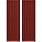 Ekena Millwork Americraft 5-Board Exterior Wood 2 Equal Panel Framed Board-n-Batten Shutters, ARW101BF518X49MRH, PR ARW101BF518X49MRH - alternate 1